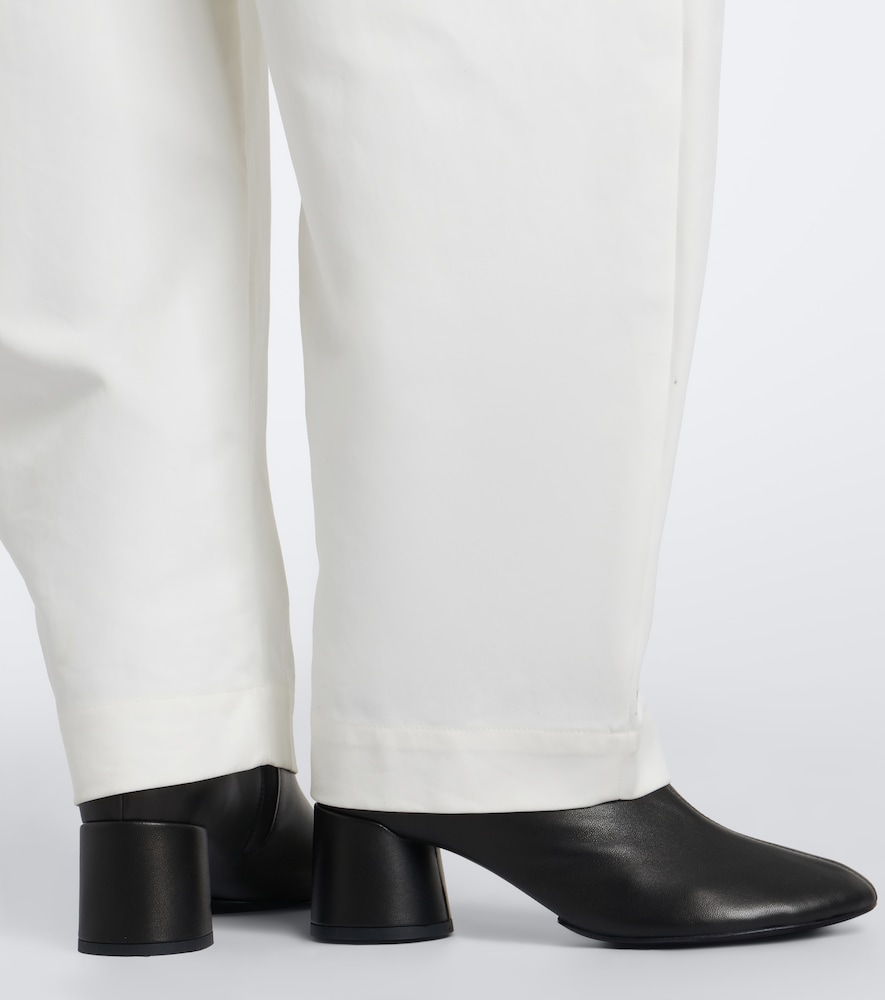 Flavia leather ankle boots
