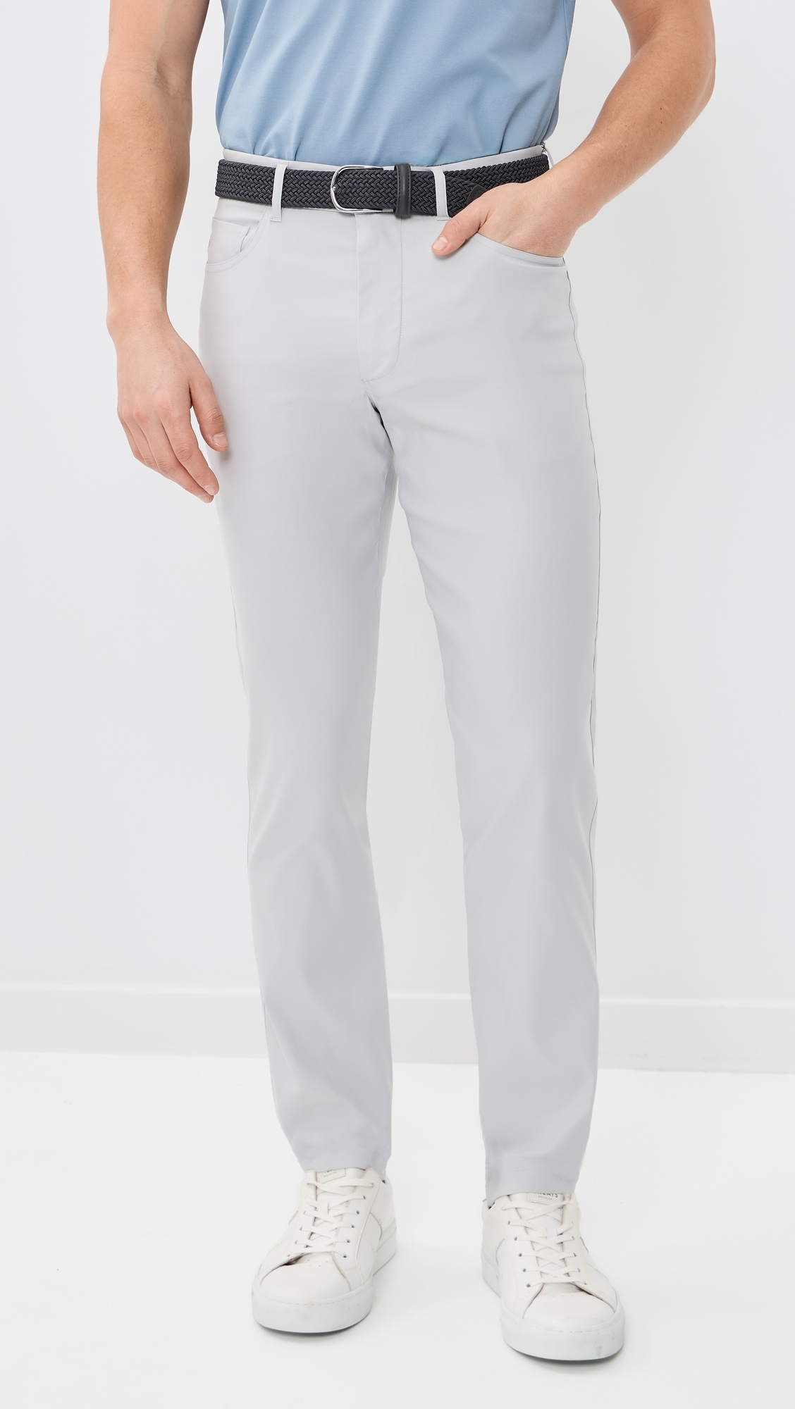Wainscott 5 Pocket Pants Stone