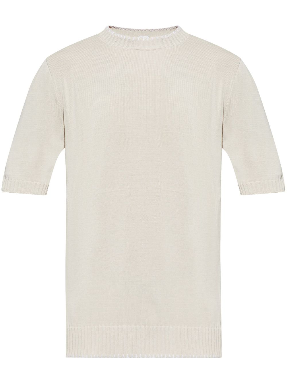 Cotton T-shirt - Neutrals