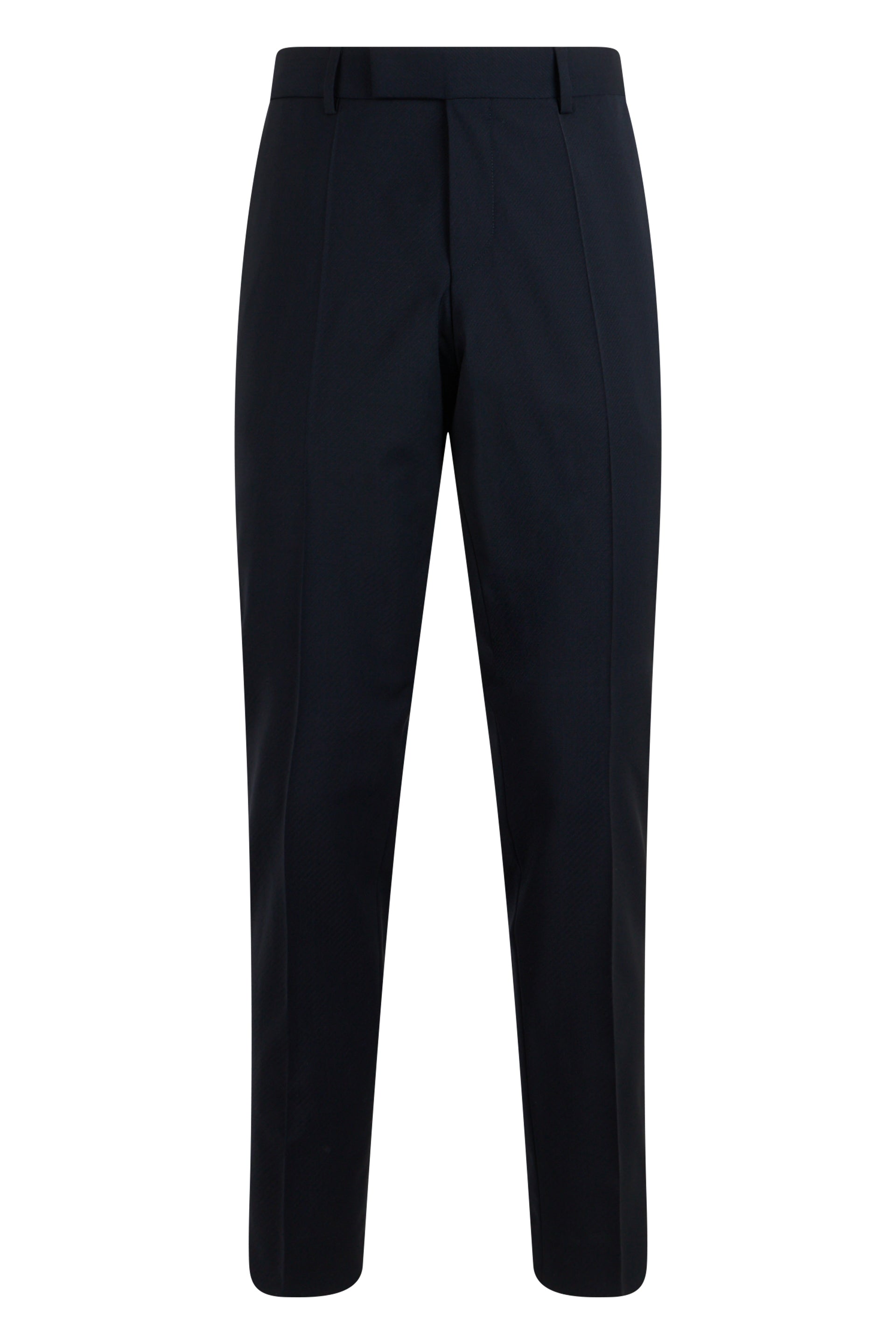 High-Waist Straight-Leg Trousers