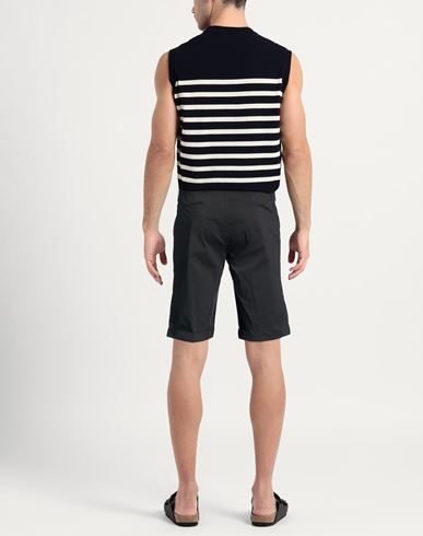 Man Shorts & Bermuda Shorts Black Size 30 Cotton, Nylon, Elastane