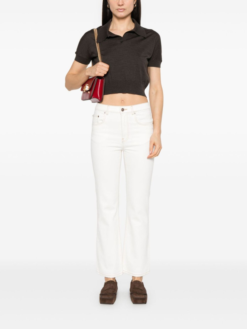 White Denim Jeans