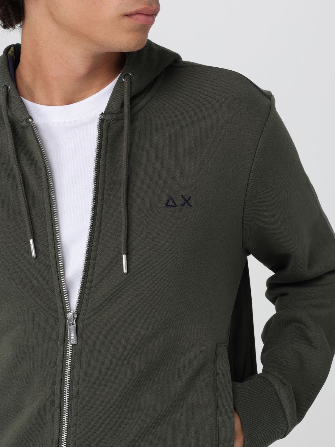 Sweatshirt Men color Military
