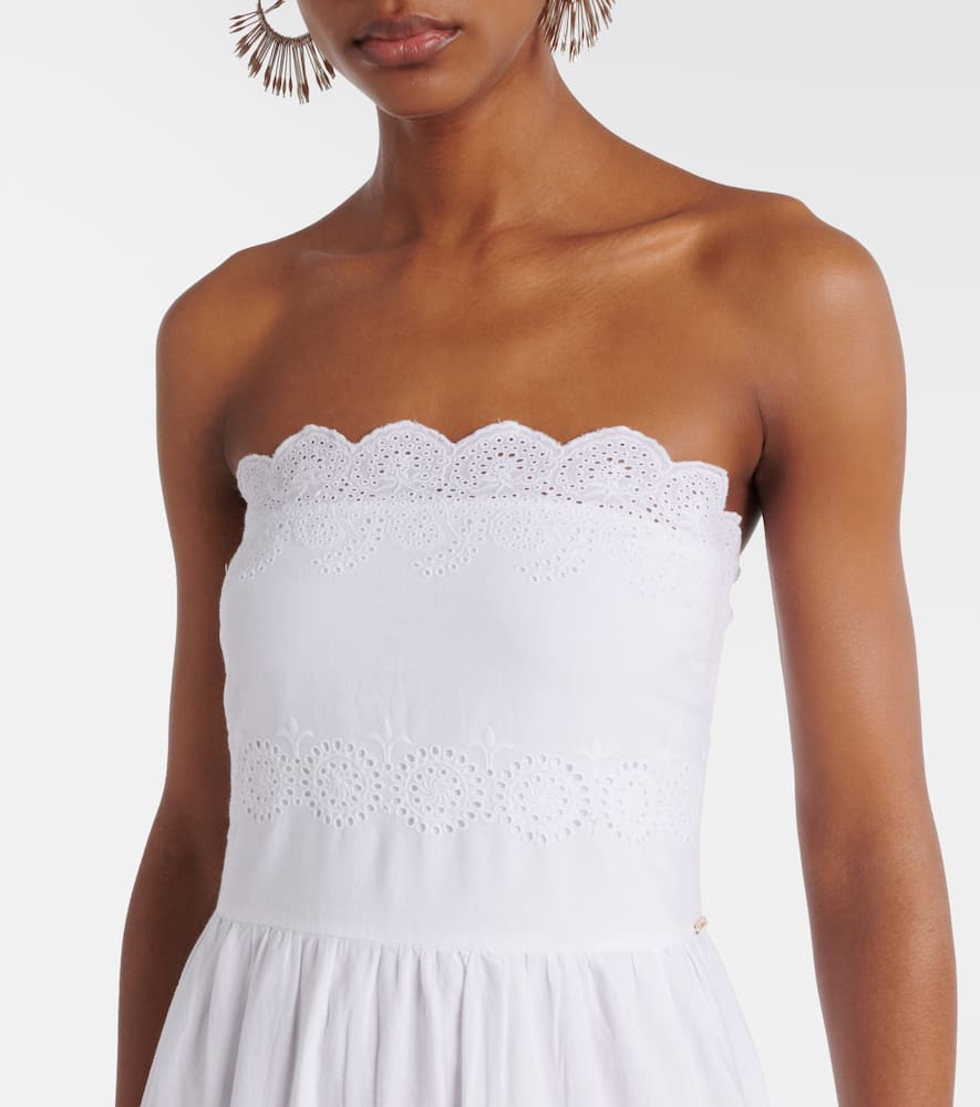 Sophie broderie anglaise cotton maxi dress