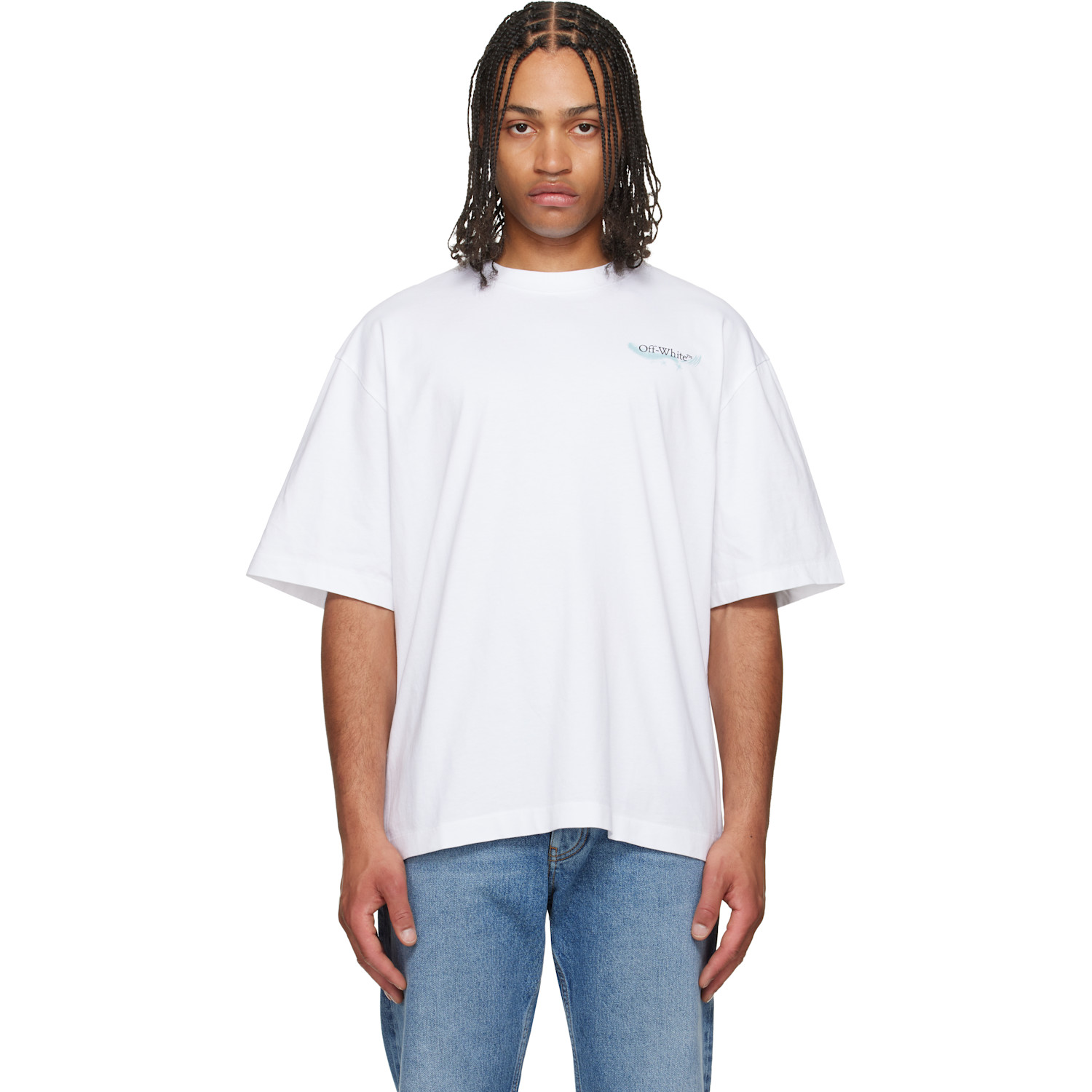 White Moon Arrow S/S Skate T-shirt