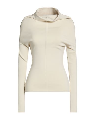 Woman Turtleneck Ivory Size M Viscose, Polyester, Polyamide, Elastane