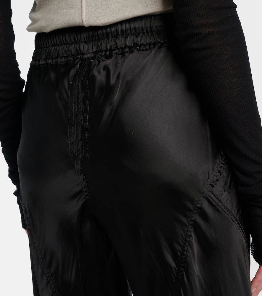 Bias wide-leg pants