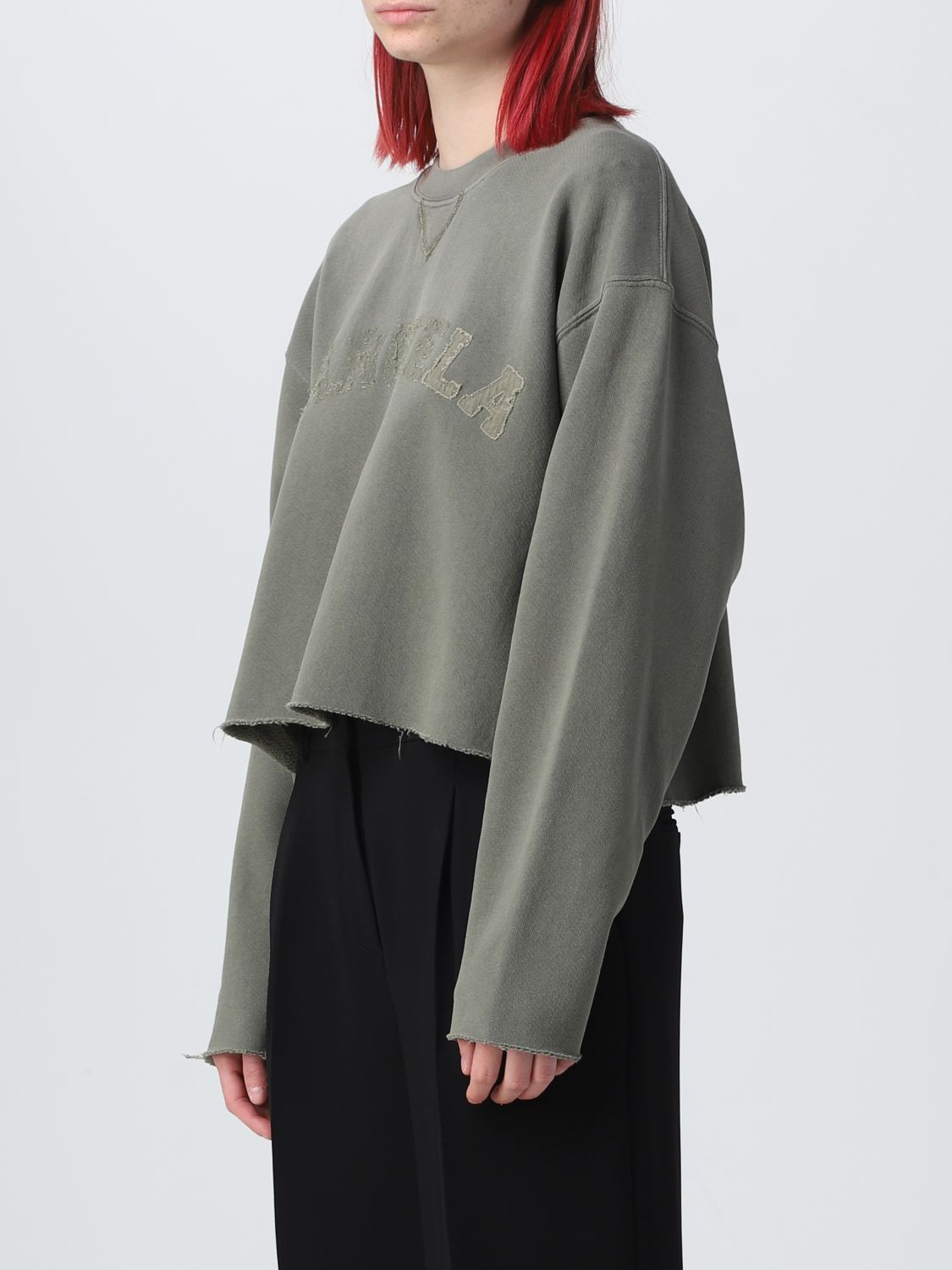 Sweatshirt Woman color Green