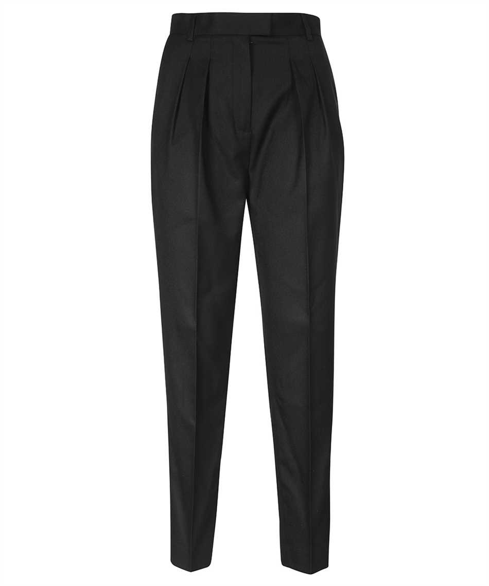 High-rise cropped trousers