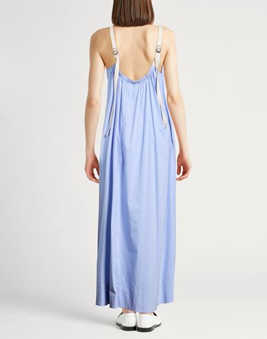 Woman Maxi dress Azure Size XS Cotton, Polyamide, Elastane