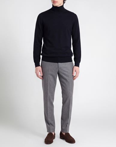 Man Turtleneck Navy Size XL Wool