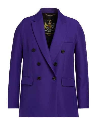 Sex Pistols Man Blazer Dark purple Size 34 Polyester