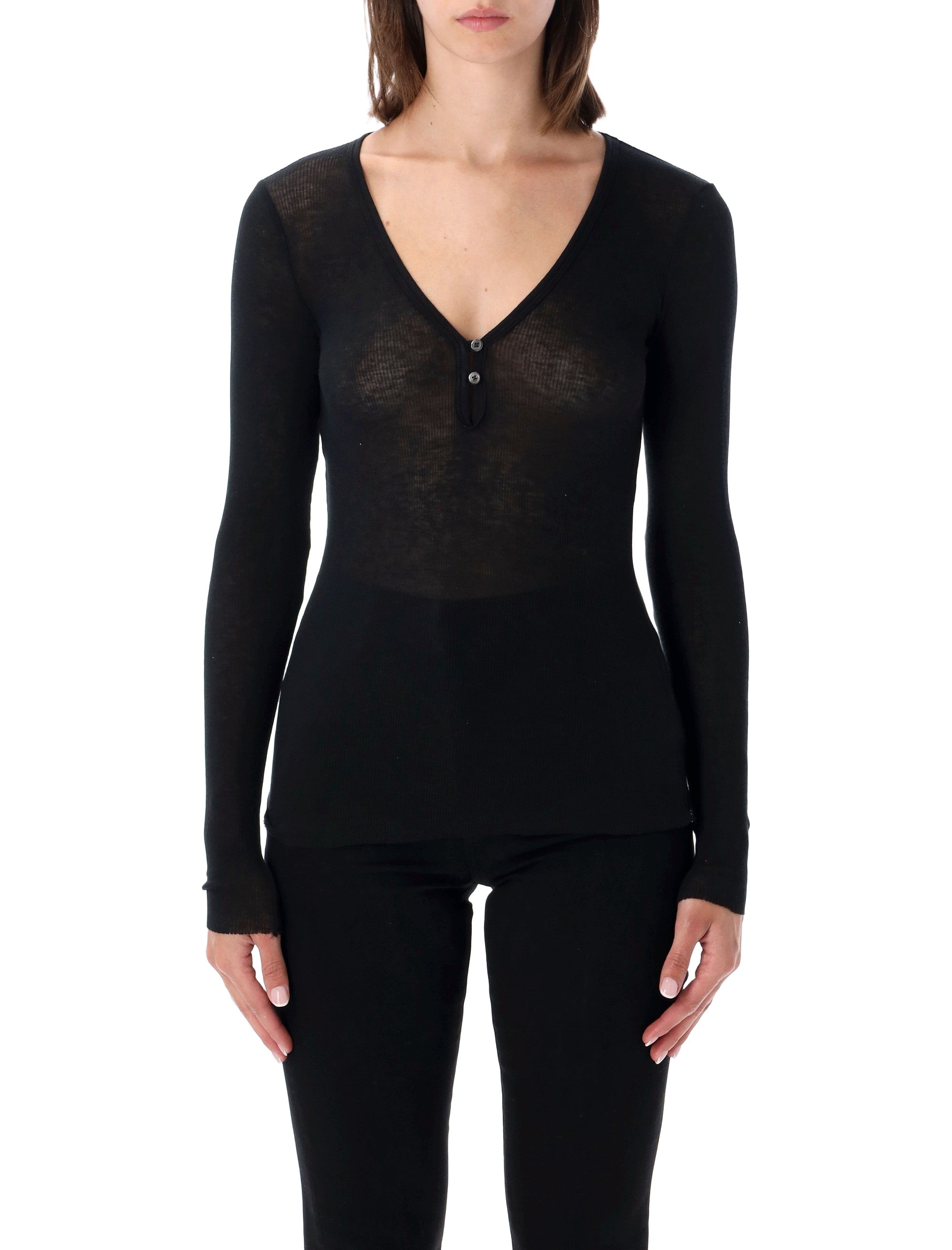 Women's Cotton-Cashmere Polo Shirt