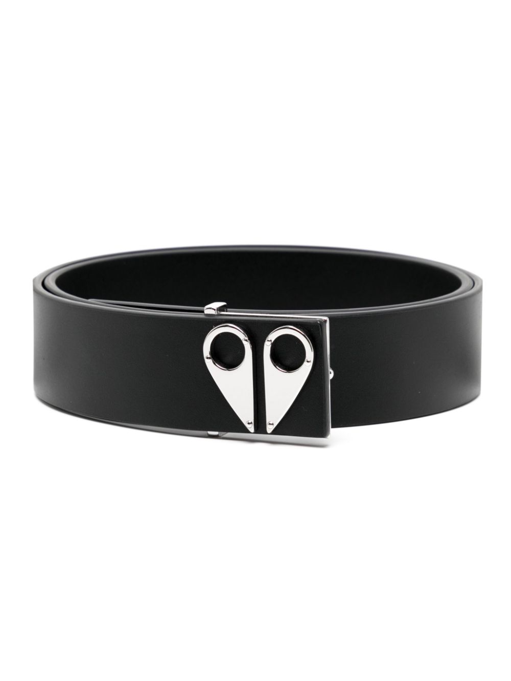 Icon leather belt - Black