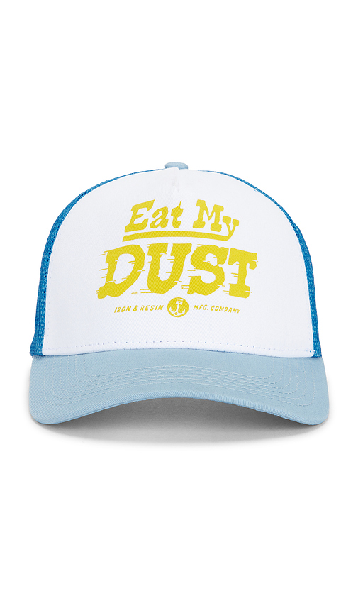 Iron & Resin Eat My Dust Hat in Blue