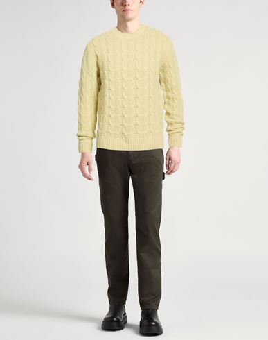 Lab Man Sweater Lime green Size M Merino Wool