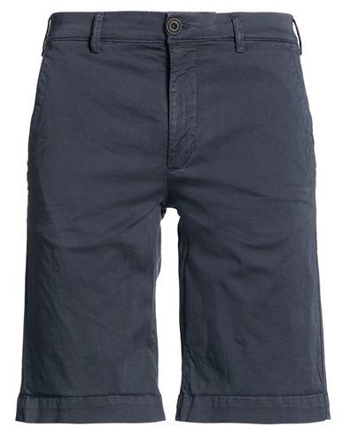 Man Shorts & Bermuda Shorts Midnight blue Size 30 Cotton, Elastane