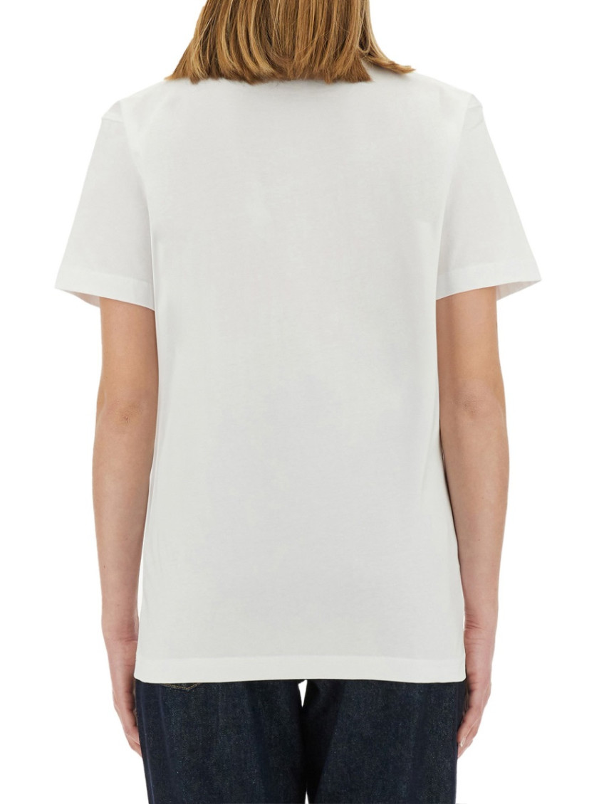 Text-printed Crewneck T-shirt