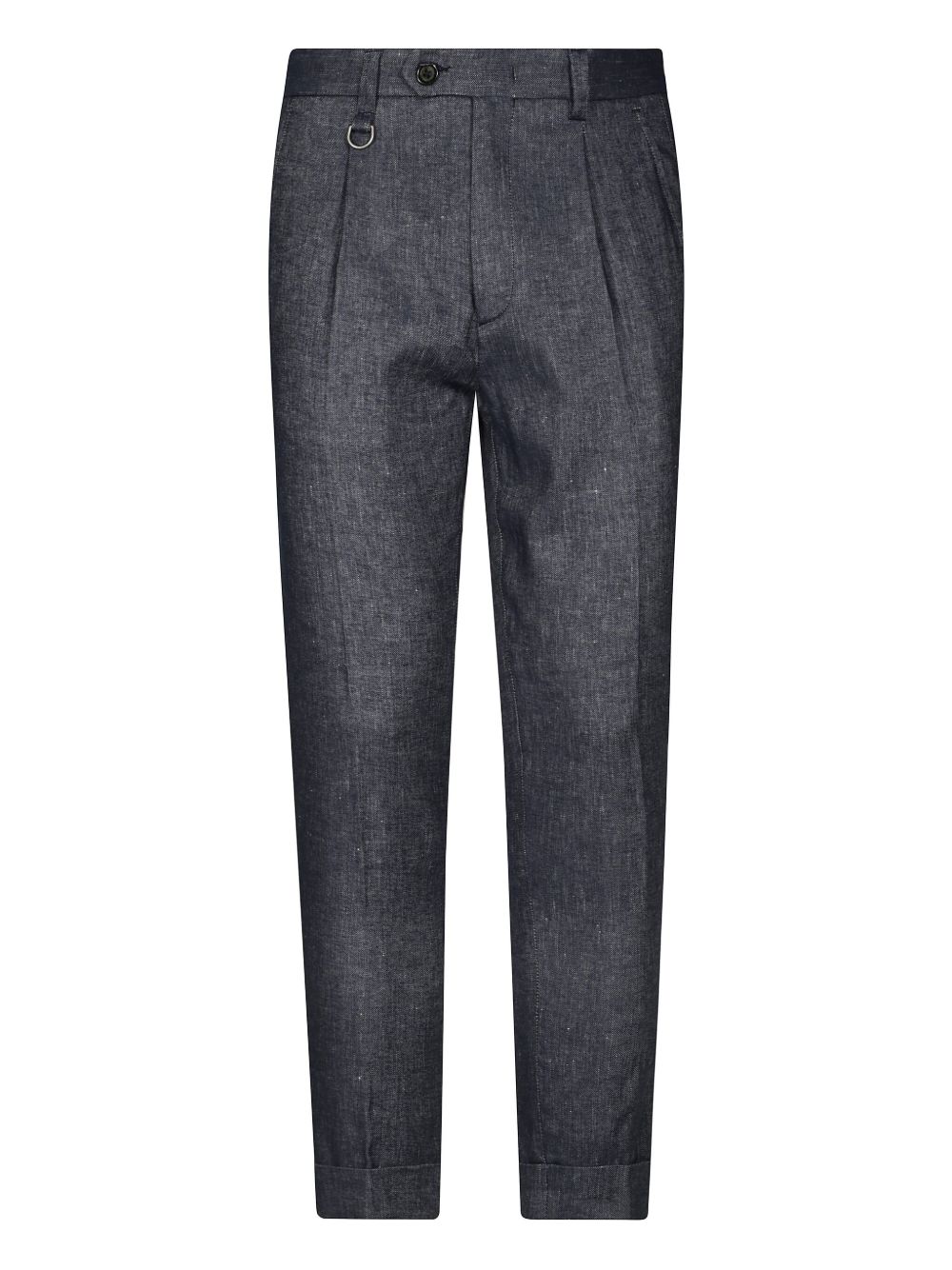 Paolo Pecora pleat-detailing trousers - Blue