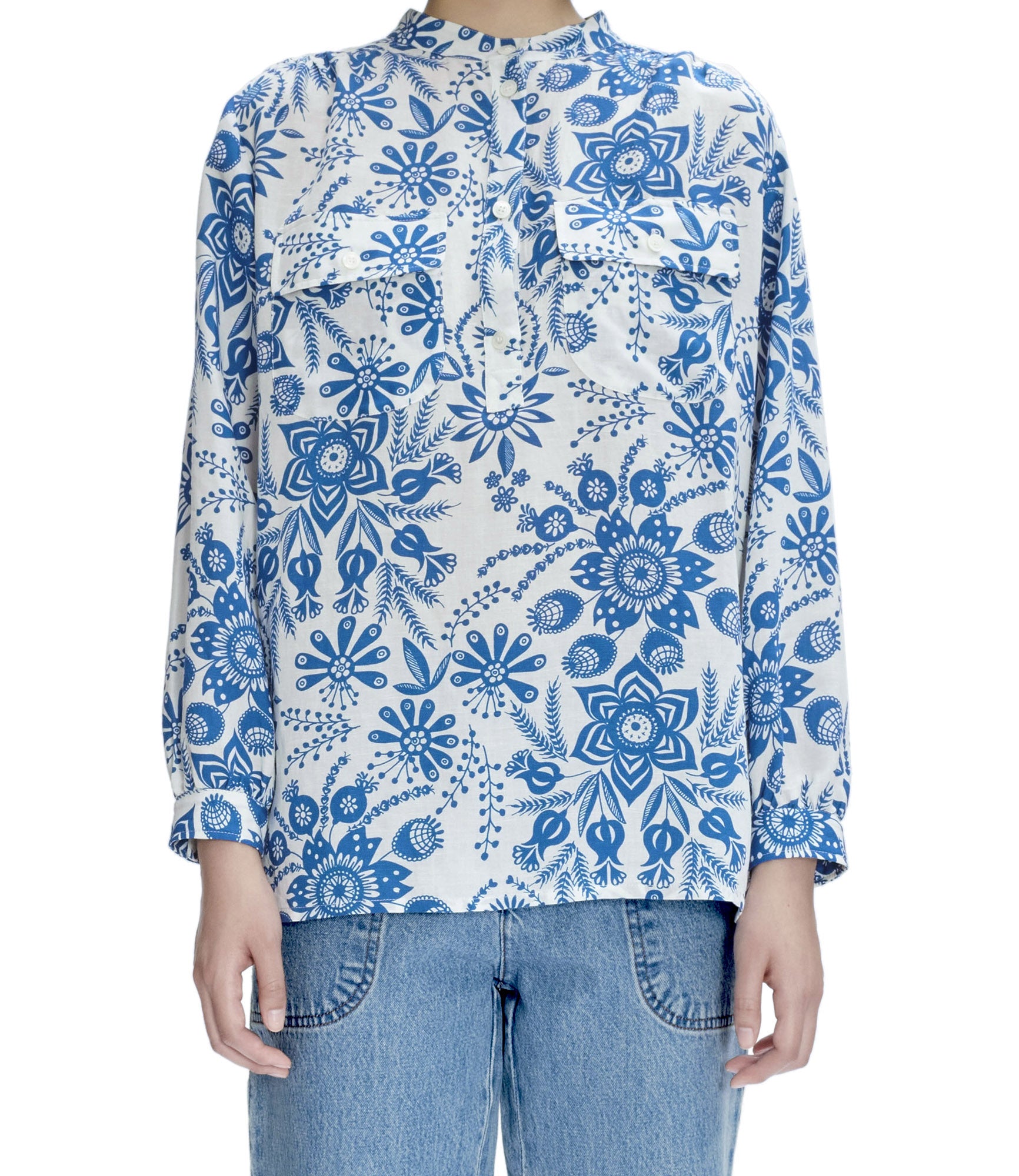 Aubrey blouse IAA - Blue
