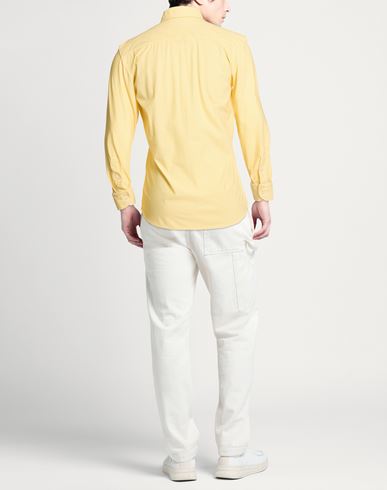 Man Shirt Yellow Size 16 ½ Polyamide, Elastane