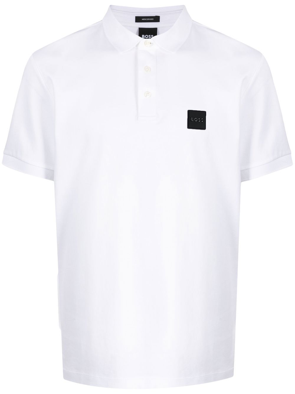 Plain polo shirt - Black
