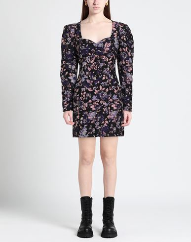 Róhe Woman Mini dress Black Size 8 Polyester, Polyamide, Metal
