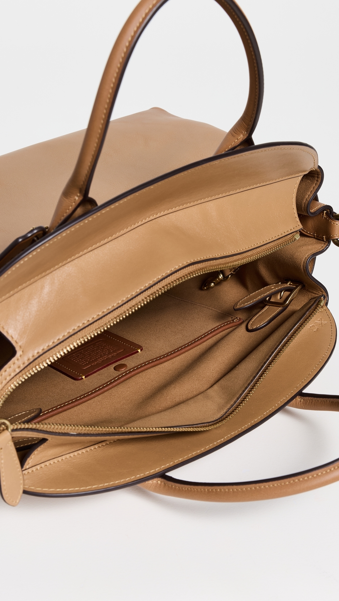 Coach Soft Empire Carryall Tote 40 B4/Honey Brown One Size