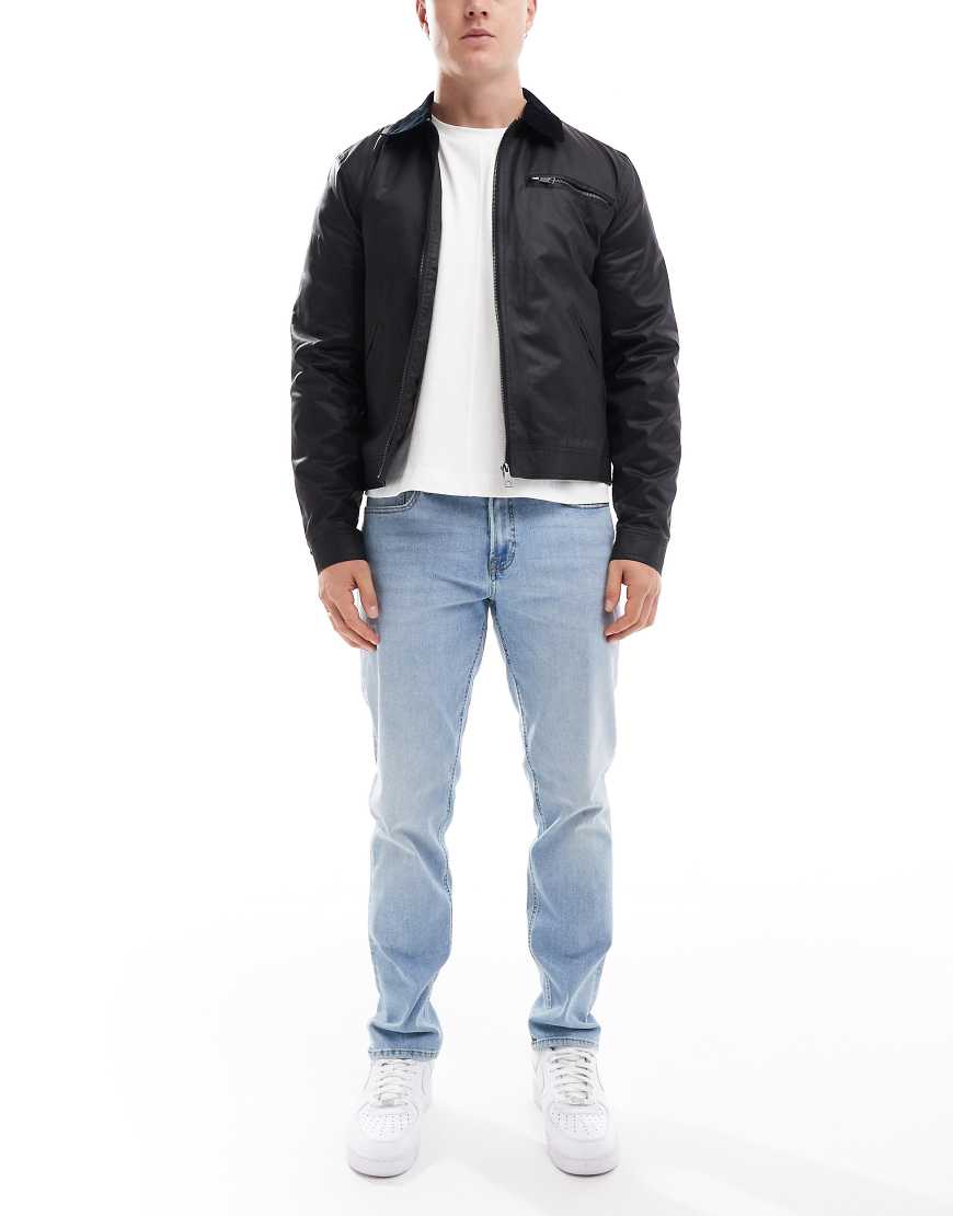 Adam tapered jeans in light blue wash