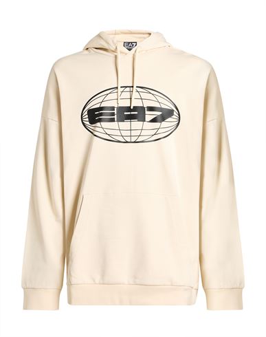 Man Sweatshirt Ivory Size S Cotton