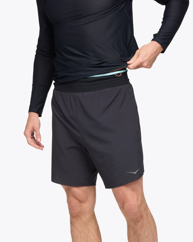 HOKA Men's Skyglide Short in Black