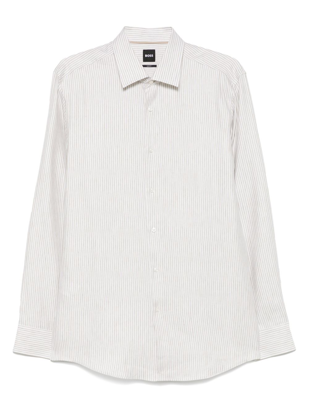 BOSS striped shirt - Neutrals
