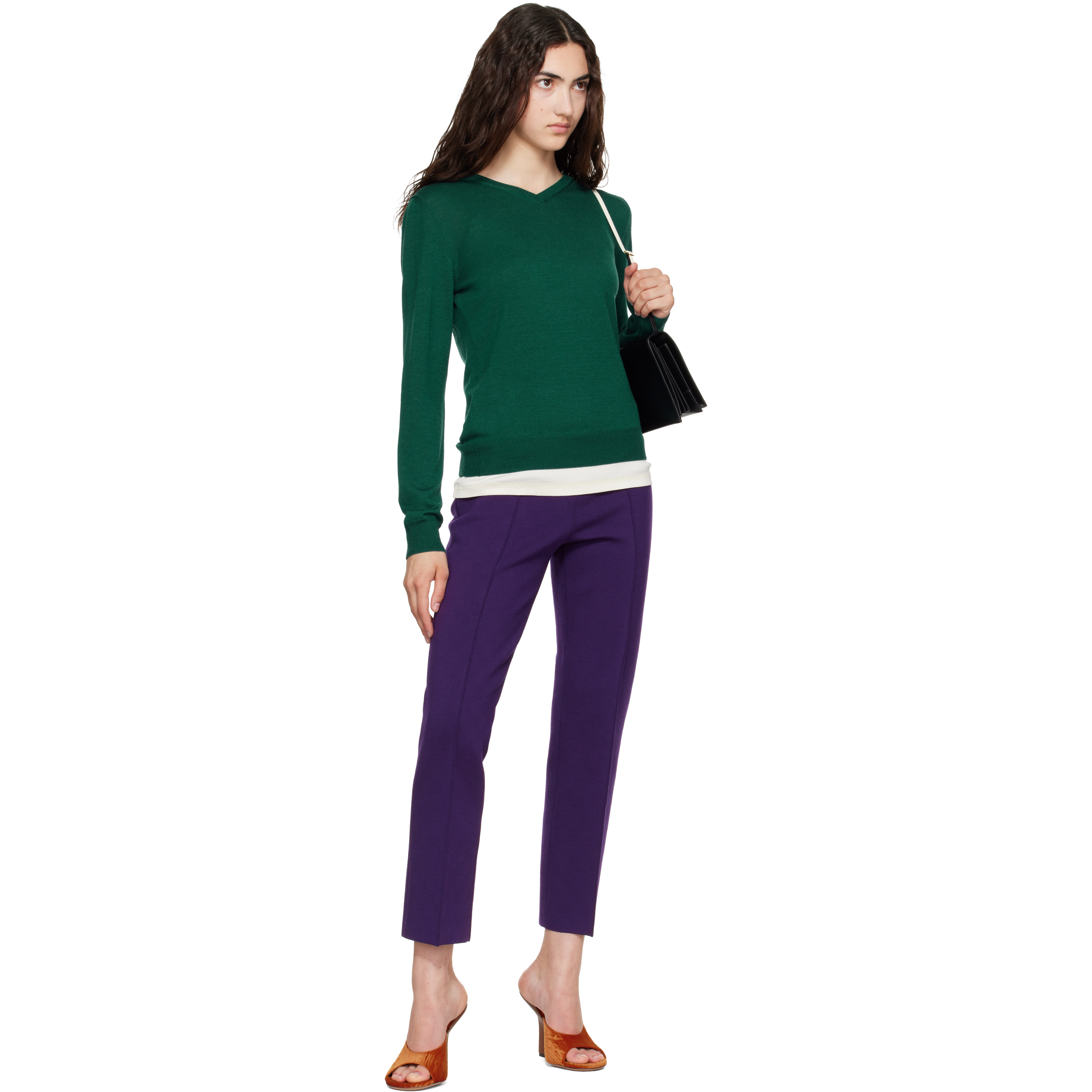 Purple Louis Trousers