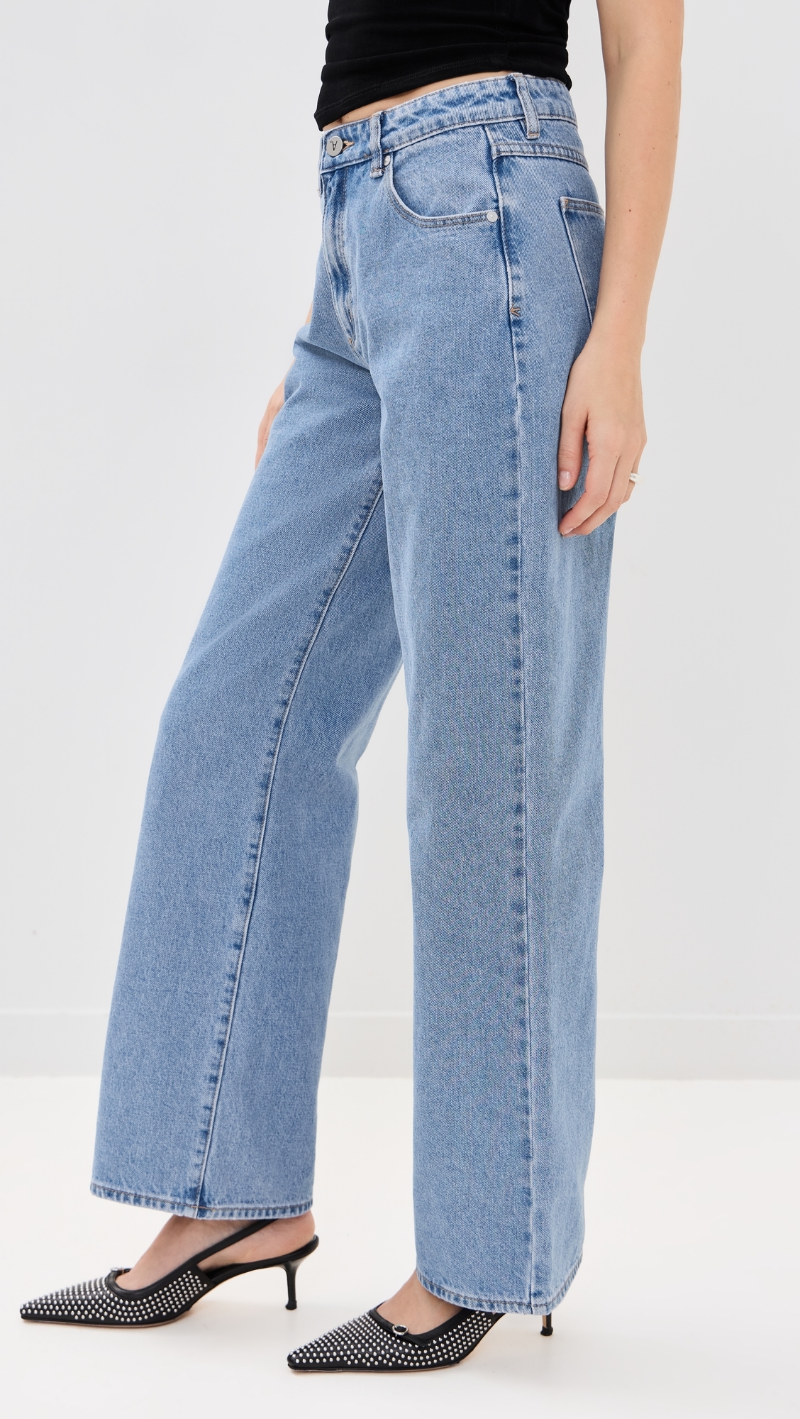 95 Baggy Gigi Jeans Mid Blue