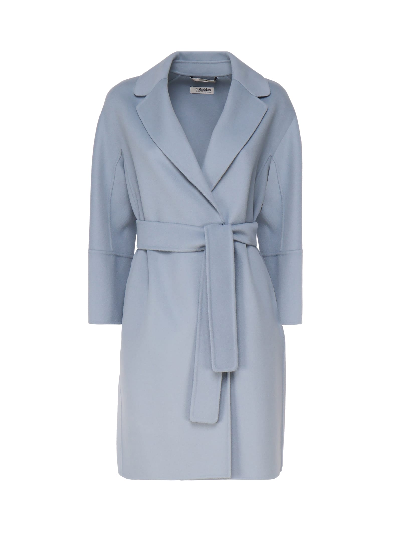Arona Virgin Wool Wrap Coat