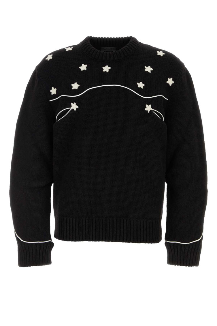 Black Wool Sweater
