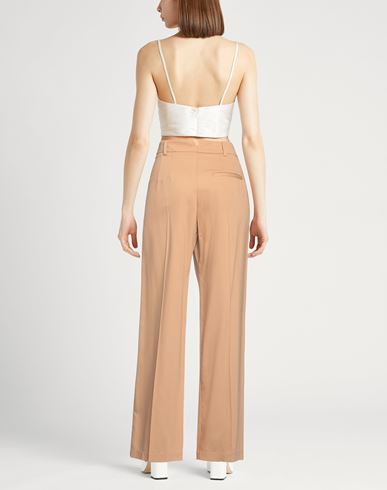 Forte_forte Woman Pants Sand Size 1 Viscose, Virgin Wool, Elastane