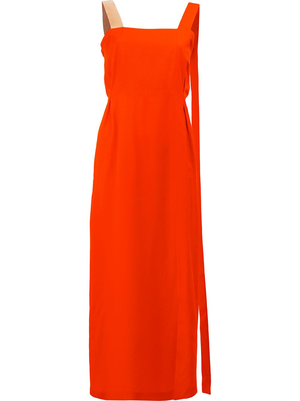 Fitted waist dress - Yellow