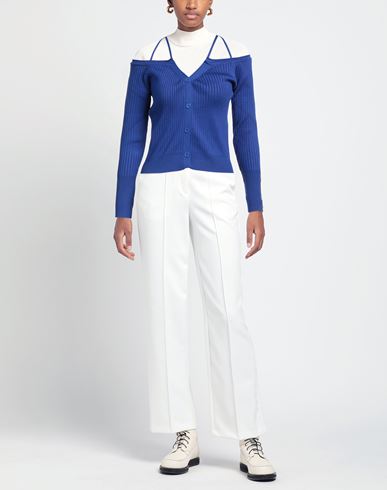 Woman Cardigan Bright blue Size ONESIZE Viscose, Polyester