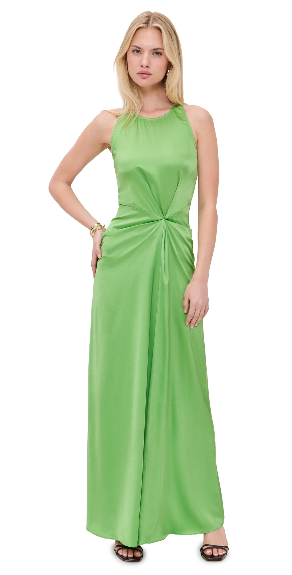 Jaelyn Silk Dress Sprout