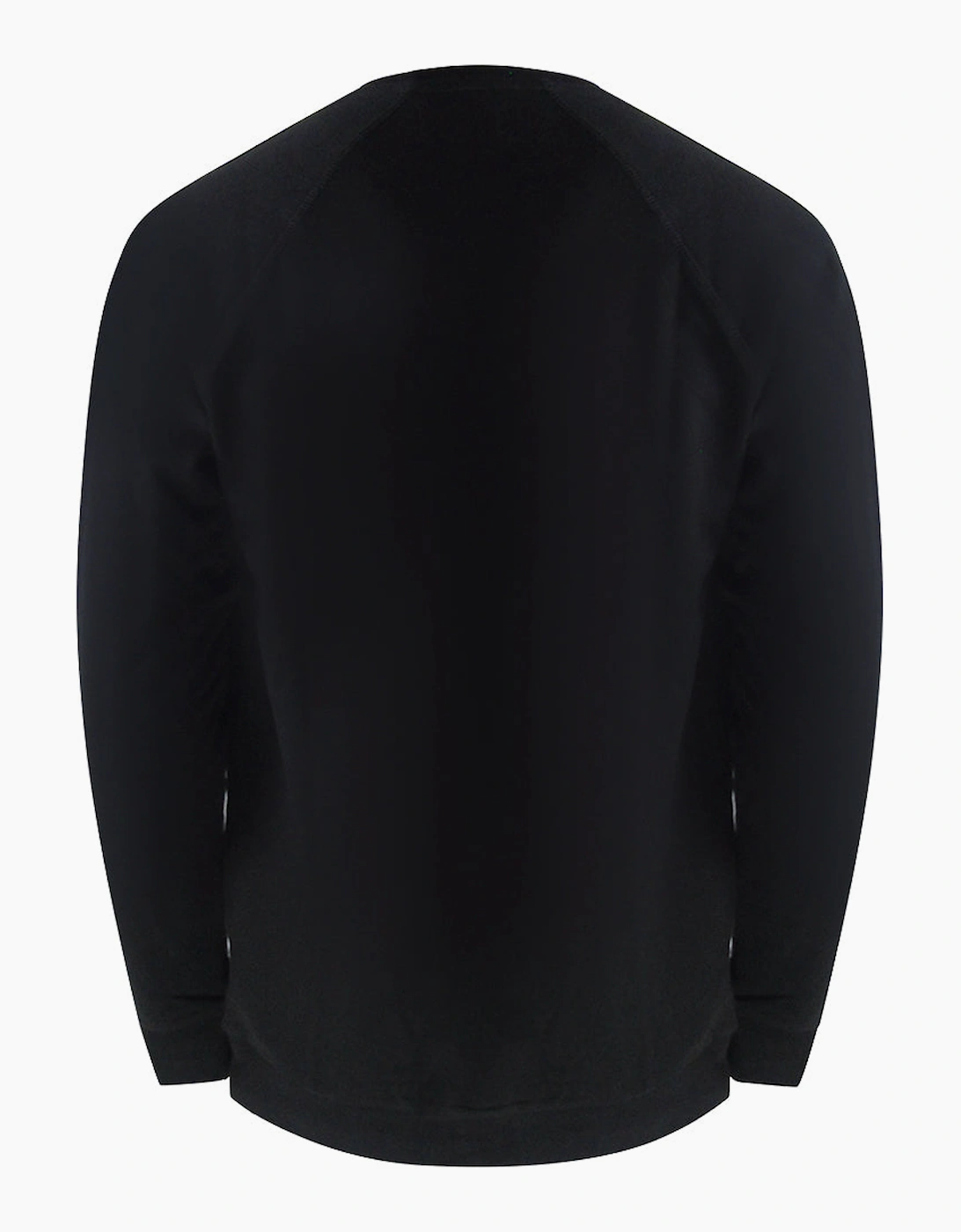 Men's Aquascutum Small Iconic Crest Black Crewneck Tracksuit Set - : 42/Regular