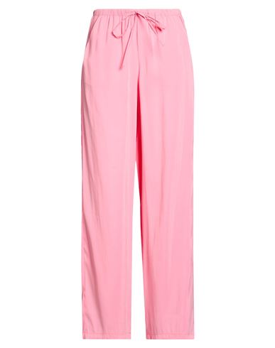 Woman Pants Pink Size XS Modal, Polyester