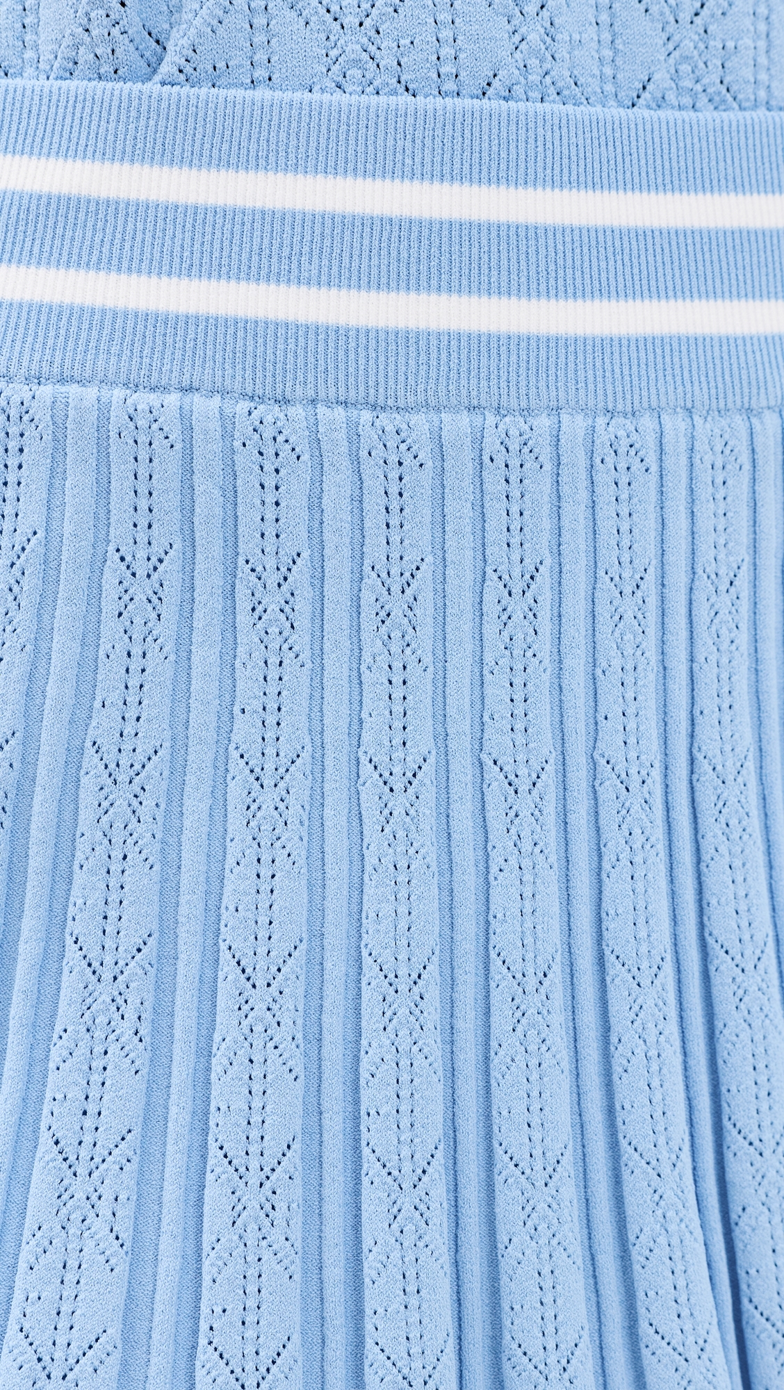 Pointelle Skirt WOLF BLUE