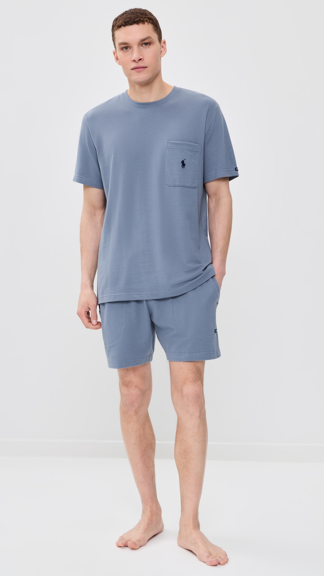 Feather Weight Sleep Shorts Bluestone/Cruise Navy PP