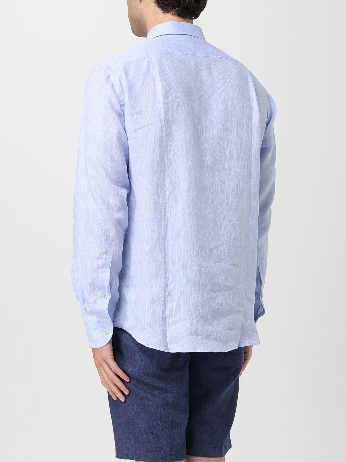 Shirt Men color Sky Blue