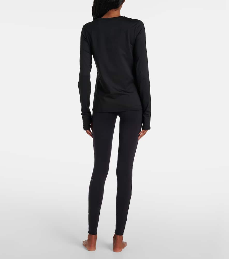 Alo Yoga Top Alosoft Finesse aus Jersey