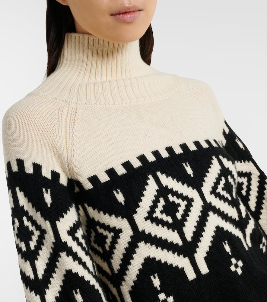 Hamilton Fair Isle wool turtleneck sweater