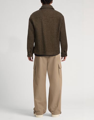 Man Jacket Chocolate brown Size 38 Virgin Wool
