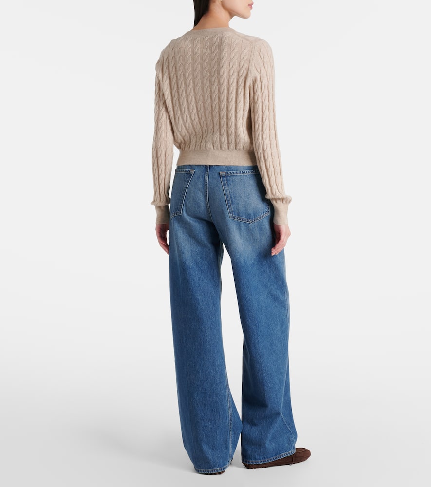 Wool and cashmere cardigan