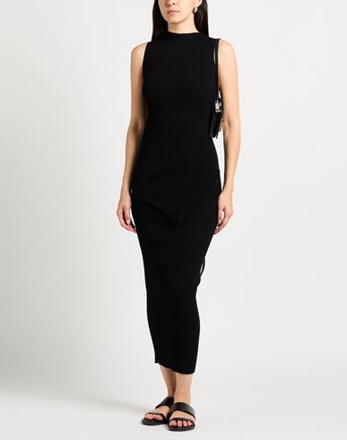 Woman Midi dress Black Size XS Viscose, Polyester